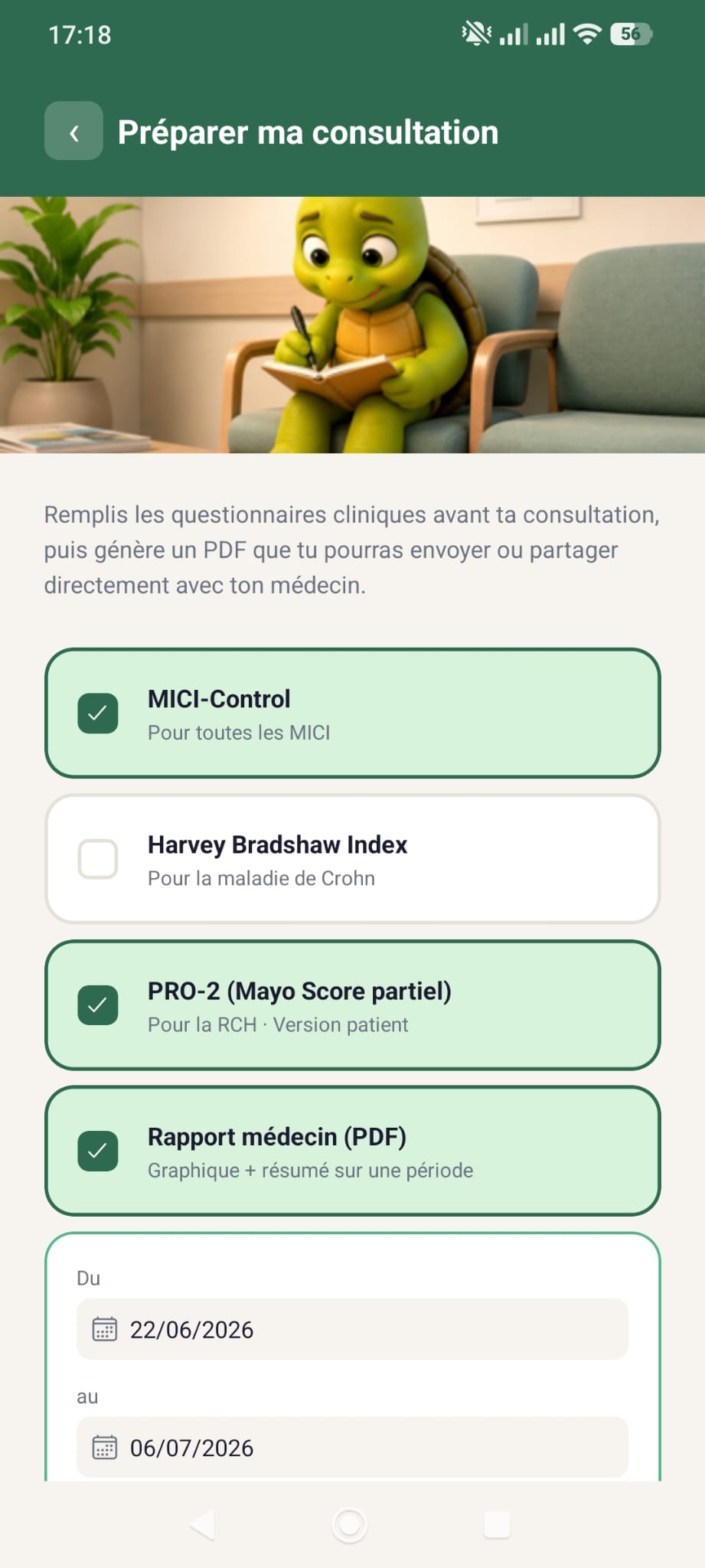 Préparer ma consultation